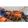 Image 1 : HEAVY DUTY 10' ORANGE MONROE SNOW PLOW WITH HITCH