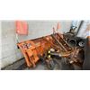Image 2 : HEAVY DUTY 10' ORANGE MONROE SNOW PLOW WITH HITCH