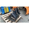 Image 2 : ACCURATE MODEL BKT HDCLU040/050-A-30V BLACK EXCAVATOR CLEANING BUCKET & EFI RIPPER ATTACHMENT
