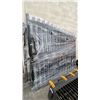 Image 1 : PAIR OF BLACK METAL DRIVEWAY GATES APPROX 82"L X 89"H EACH