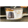 Image 1 : GIYI GY-BS43 43" MINI SKID STEER BOX BROOM SWEEPER ATTACHMENT