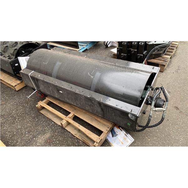 GIYI GY-VR59 HYDRAULIC SKID STEER VIBRATORY ROLLER ATTACHMENT