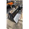 Image 1 : GIYI GY-KH72 72" INDUSTRIAL SKID STEER HYDRAULIC 4-IN-1 BUCKET ATTACHMENT