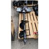 Image 1 : GIYI 12" MINI SKID STEER AUGER ATTACHMENT