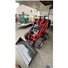 Image 1 : SDLOOL SL323W RED 420CC GAS POWERED MINI STAND ON PNEUMATIC TIRE SKID STEER LOADER WITH