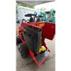 Image 4 : SDLOOL SL323W RED 420CC GAS POWERED MINI STAND ON PNEUMATIC TIRE SKID STEER LOADER WITH