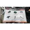 Image 1 : AGROTK 12EX-SET6, 6 PIECE MINI EXCAVATOR ATTACHMENT SET