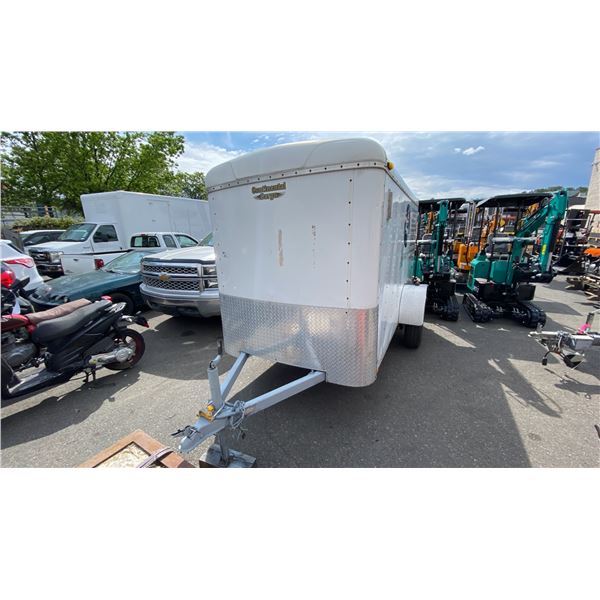 2007 CONTINENTAL CARGO EXPRESS OREX5105A, VAN TRAILER HEAVY, WHITE, VIN 5NHUEX0187T606642,