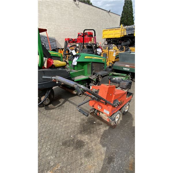 HUSQVARNA 968999509 ORANGE 18" WALK BEHIND SOD CUTTER WITH 5.5HP HONDA ENGINE