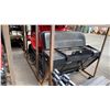 Image 3 : AGT INDUSTRIAL SDA-140T RED GAS POWERED RIDE ON MINI SKID STEER WITH ATTACHED 44"W