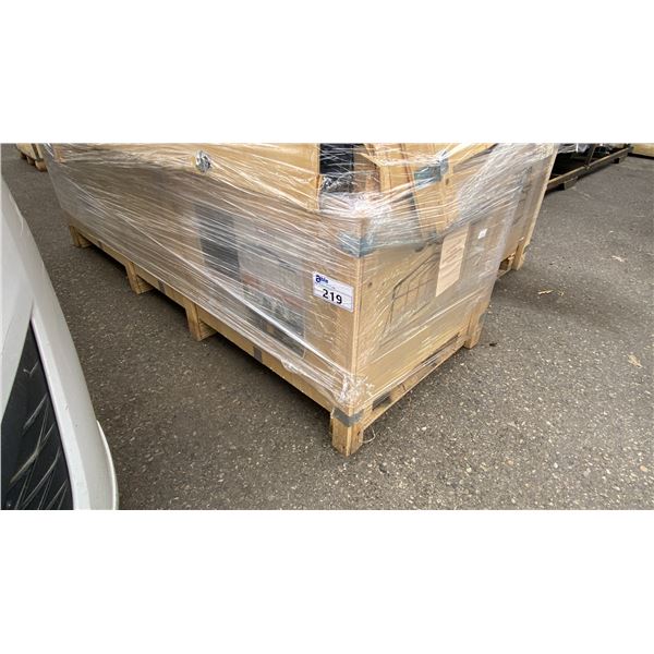 SDLANCH SDLC2020FT 20' X 20' ALL STEEL HIGH END CARPORT W/ OPEN SIDE WALLS *IN WOODEN CRATE- CRATE