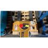 Image 4 : BIG JOE E-30 YELLOW WALKIE PALLET TRUCK WITH 3000LB CAPACITY, 24V, BUILT IN CHARGER-
