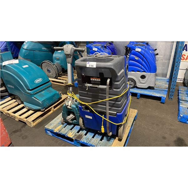PALLET OF COMPASS 2 CARPET CLEANING MACHINE & TENNANT BURNISHER *NO HOSES OR WAND*