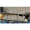 Image 2 : 2 PALLETS OF ASSORTED GALVANIZED SCAFFOLDING PARTS, CROSS BEAMS, WALK PLANKS, TRIANGLE SUPPORT