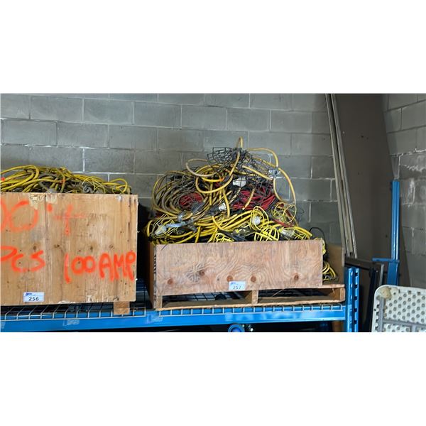 PALLET CRATE OF ASSORTED HEAVY DUTY INDUSTRIAL JOB SITE LIGHTING *MUST TAKE ALL ON PALLET,