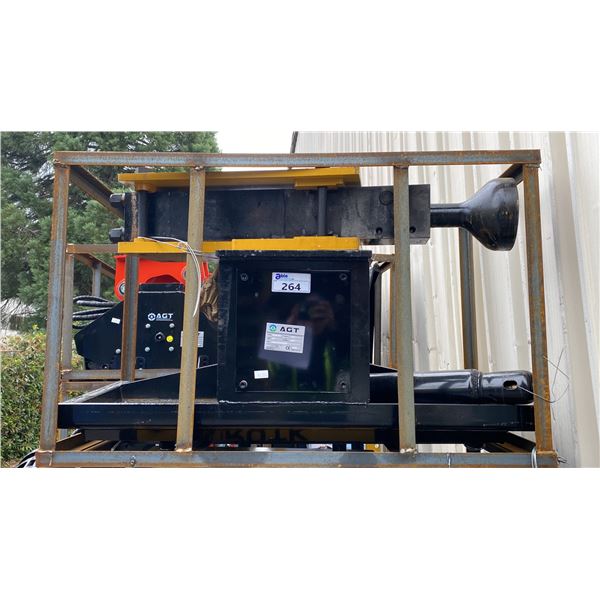 AGROTK 680 PD680-PZ HYDRAULIC SKID STEER INDUSTRIAL DROP HAMMER ATTACHMENT
