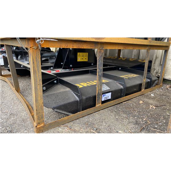 MOWER KING SSRC 72" HYDRAULIC SKID STEER BRUSH MOWER ATTACHMENT