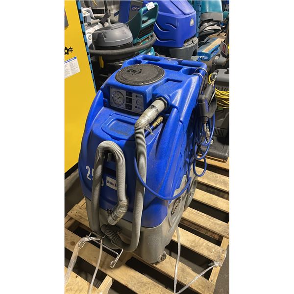 CLEAN CORE POWER CADDY COMMERCIAL ELECTRIC WALK BEHIND CLEANING SYSTEM WITH HOSES, CABLES, &