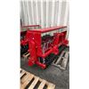 Image 2 : AGT STSD10 RED INDUSTRIAL SKID STEER SEEDER ATTACHMENT