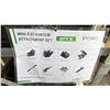 Image 2 : VICSEC INDUSTRIAL 8 PIECE MINI EXCAVATOR ATTACHMENT SET