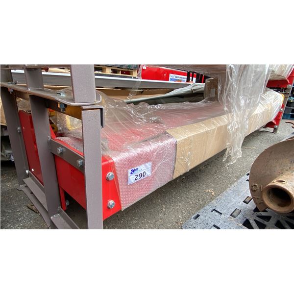 AGT ATK-B1000 RED INDUSTRIAL 1,190.5 LBS CAPACITY HYDRAULIC 2 POST 4 POINT AUTOMOTIVE HOIST WITH