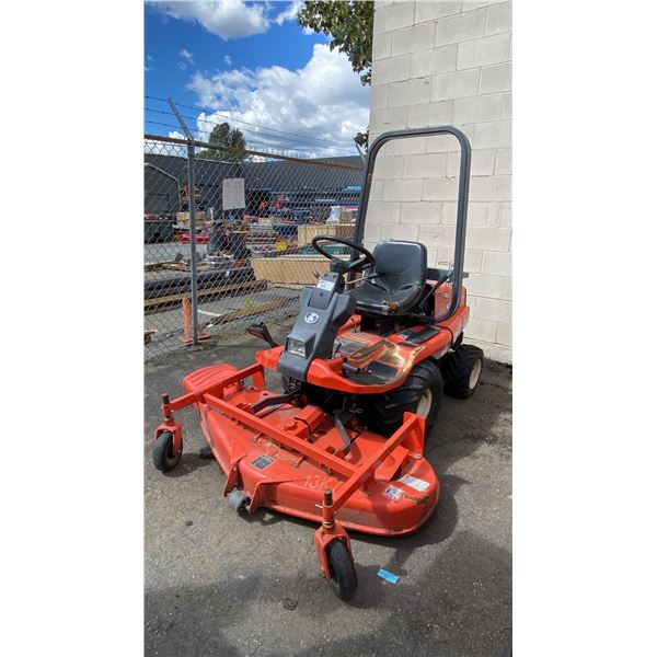 KUBOTA GF1800 RIDE ON MOWER, ORANGE, VIN IDN0K35220000,