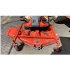 Image 3 : KUBOTA GF1800 RIDE ON MOWER, ORANGE, VIN IDN0K35220000,