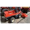 Image 4 : KUBOTA GF1800 RIDE ON MOWER, ORANGE, VIN IDN0K35220000,