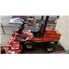 Image 5 : KUBOTA GF1800 RIDE ON MOWER, ORANGE, VIN IDN0K35220000,