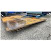 Image 2 : 2 SHEETS OF 3/4" THICK 59 1/2" X 94 1/2" INDUSTRIAL STEEL PLATES *MUST TAKE BOTH*