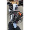 Image 6 : IREV HIGH-END 2 WHEELED 2 SEAT ELECTRIC BIKE WITH CHARGER COLOR WHITE *PARTS ONLY, NON RUNNING*