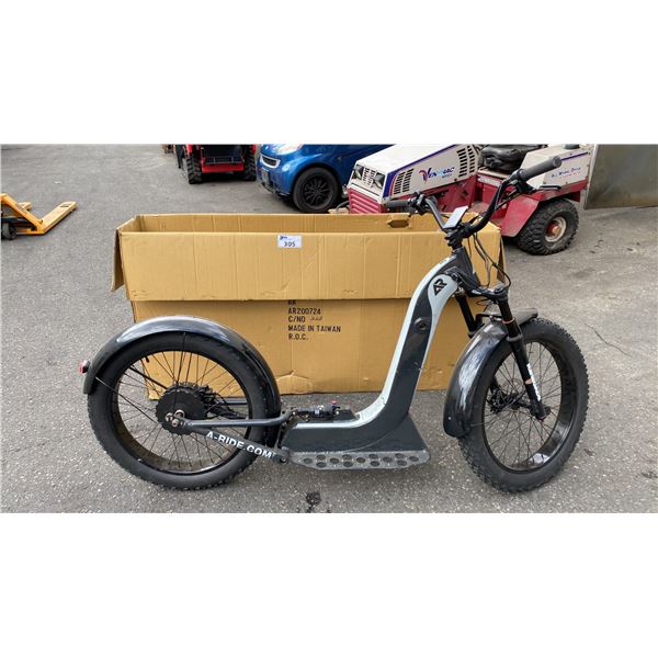2 ALPINE RIDING A-RIDE FULL SUSPENSION ELECTRIC STAND-ON SCOOTERS *PARTS ONLY, MUST TAKE BOTH*