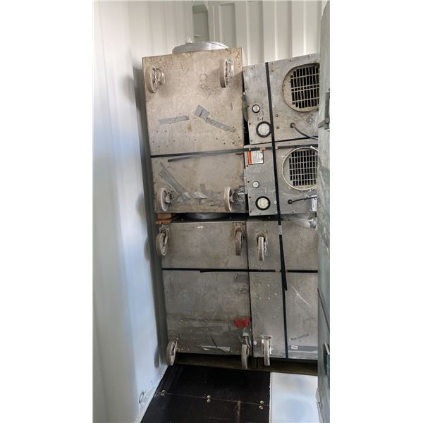 PALLET OF ASSORTED COMMERCIAL ALUMINUM RESTORATION FRESH AIR SYSTEMS *MUST TAKE ALL ON PALLET*