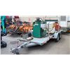 Image 1 : 2011 HIGHTLINER AQUACIDE HOT WATER WEED CONTROL DUAL FLAT DECK, GREY, VIN 2H9BT2MS2BR003572,