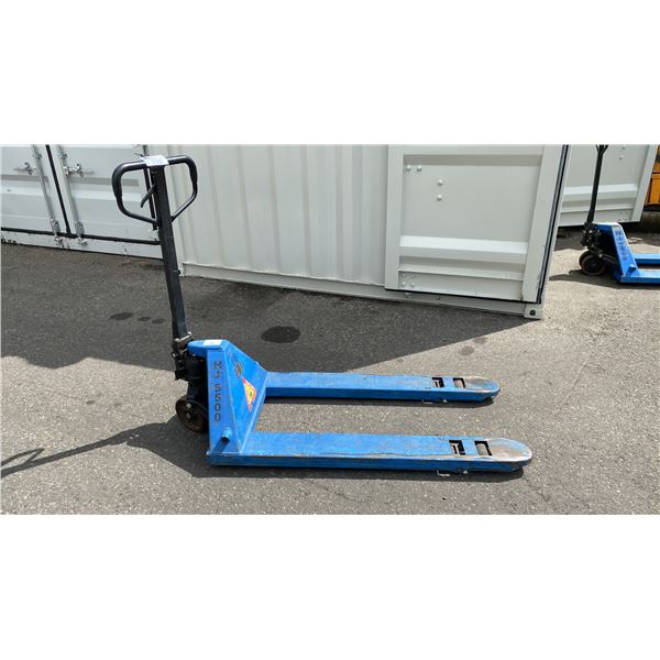 HJ 5500 BLUE 5,500 LBS CAPACITY MOBILE INDUSTRIAL PALLET JACK