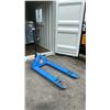 Image 2 : HJ 5500 BLUE 5,500 LBS CAPACITY MOBILE INDUSTRIAL PALLET JACK