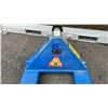 Image 3 : HJ 5500 BLUE 5,500 LBS CAPACITY MOBILE INDUSTRIAL PALLET JACK