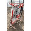 Image 2 : RED HEAVY DUTY INDUSTRIAL MOBILE JOB SITE POWER DISTRIBUTION CENTER WITH HEAVY CABLE *MISSING FRONT