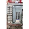 Image 3 : RED HEAVY DUTY INDUSTRIAL MOBILE JOB SITE POWER DISTRIBUTION CENTER WITH HEAVY CABLE *MISSING FRONT