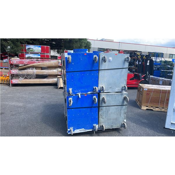 PALLET OF ASSORTED COMMERCIAL ALUMINUM RESTORATION FRESH AIR SYSTEMS *MUST TAKE ALL ON PALLET*