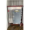 Image 1 : RED HEAVY DUTY INDUSTRIAL MOBILE JOB SITE POWER DISTRIBUTION CENTER *NO CABLE*
