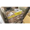 Image 1 : PALLET OF 37 BOXES OF ASSORTED 3M COMMERCIAL N95 PROTECTIVE MASKS *MUST TAKE ALL ON PALLET*