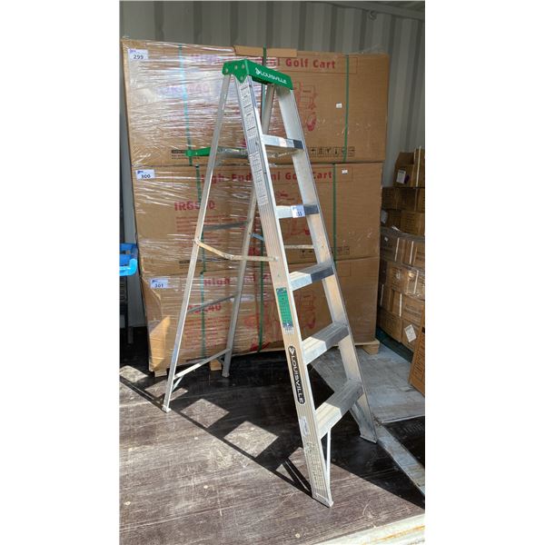 LOUISVILLE 6' ALUMINUM INDUSTRIAL STEP LADDER