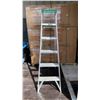 Image 2 : LOUISVILLE 6' ALUMINUM INDUSTRIAL STEP LADDER