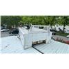 Image 2 : READING CLASSIC 2 WHITE 8 DOOR 132"L X 94"W TRUCK SERVICE BOX WITH HEADACHE RACK, MINI DECK CRANE,