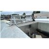Image 5 : READING CLASSIC 2 WHITE 8 DOOR 132"L X 94"W TRUCK SERVICE BOX WITH HEADACHE RACK, MINI DECK CRANE,
