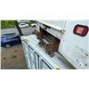 Image 9 : READING CLASSIC 2 WHITE 8 DOOR 132"L X 94"W TRUCK SERVICE BOX WITH HEADACHE RACK, MINI DECK CRANE,