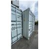 Image 3 : GREY 40' 52,910 LB MAX CAPACITY INDUSTRIAL TRANSPORT CONTAINER WITH 4 DUAL SWING SIDE DOORS DUAL