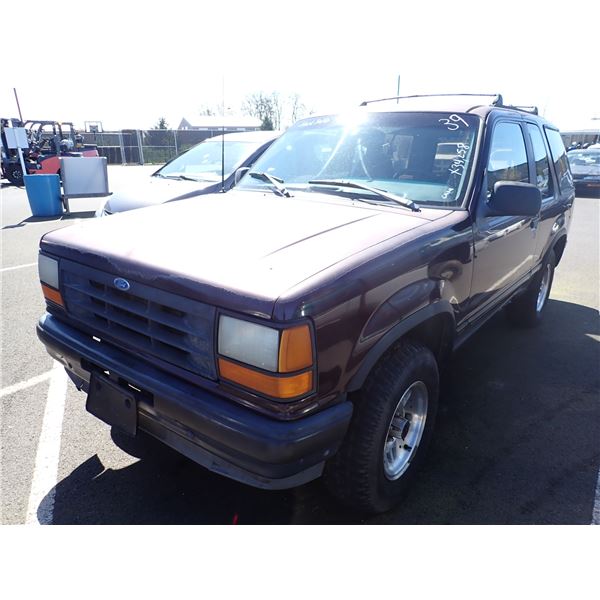 1993 Ford Explorer RUNS WITH MECHANICAL PROBLEMS