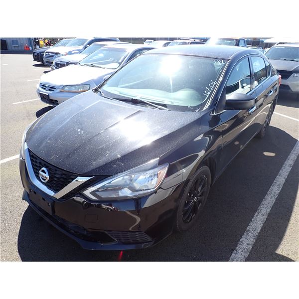 2018 Nissan Sentra RUNS WITH MECHANICAL PROBLEMS